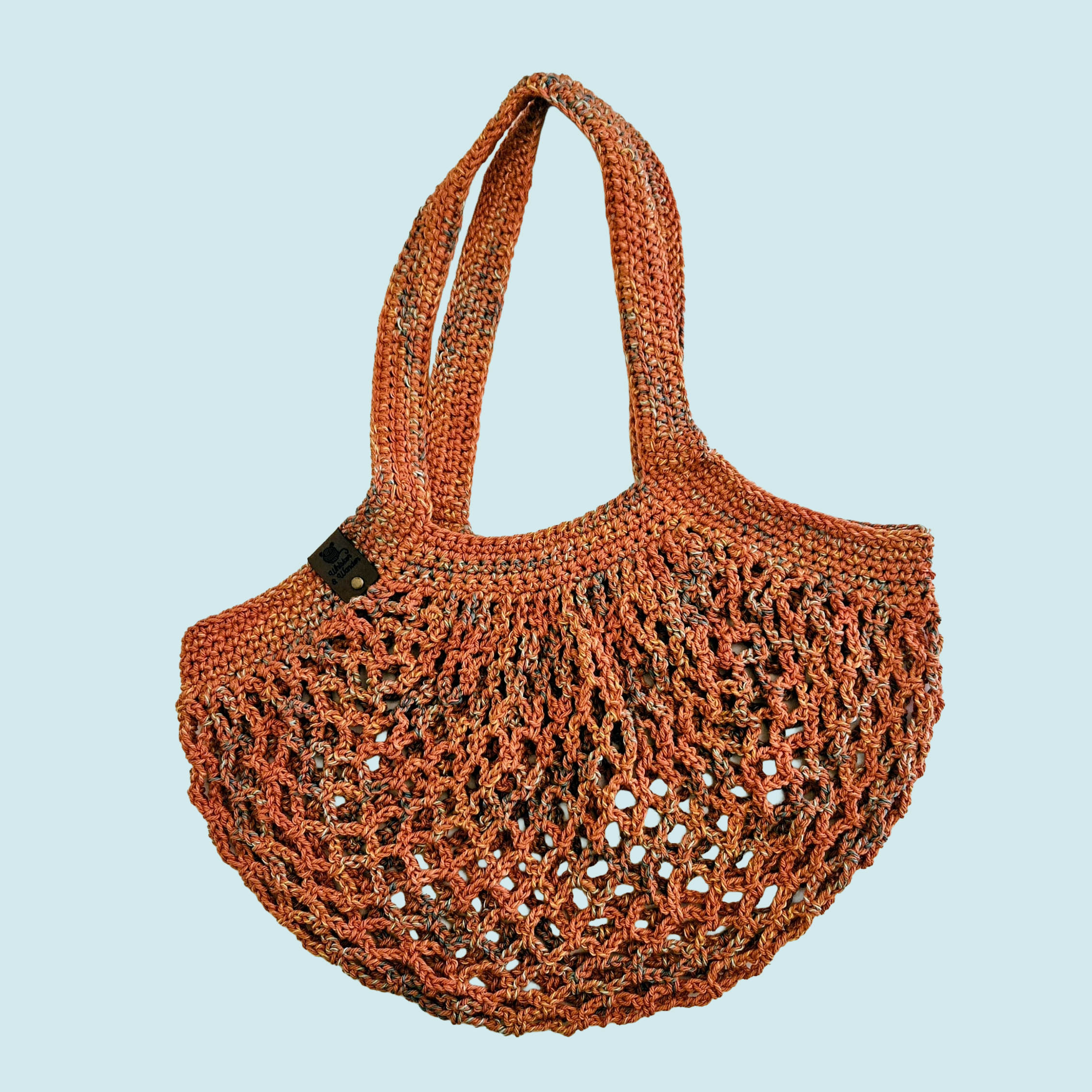 Auburn Clay Market Bag