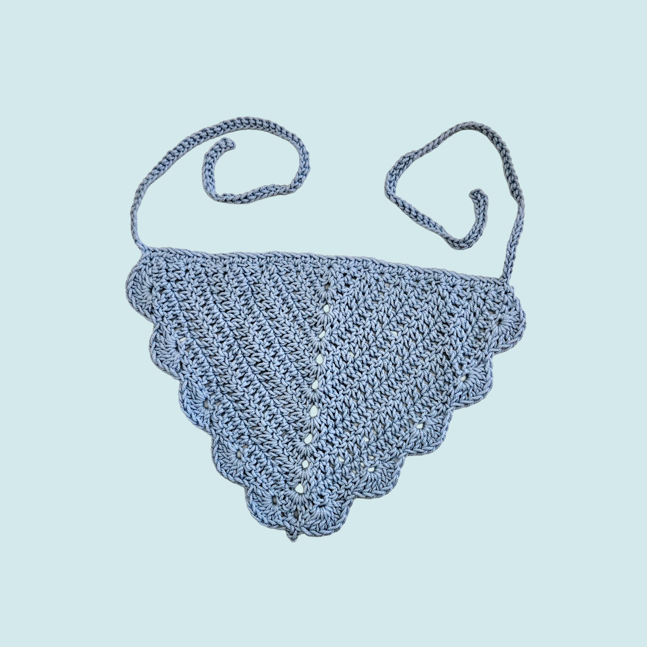 Dewdrop Scallop Bandana - Solid