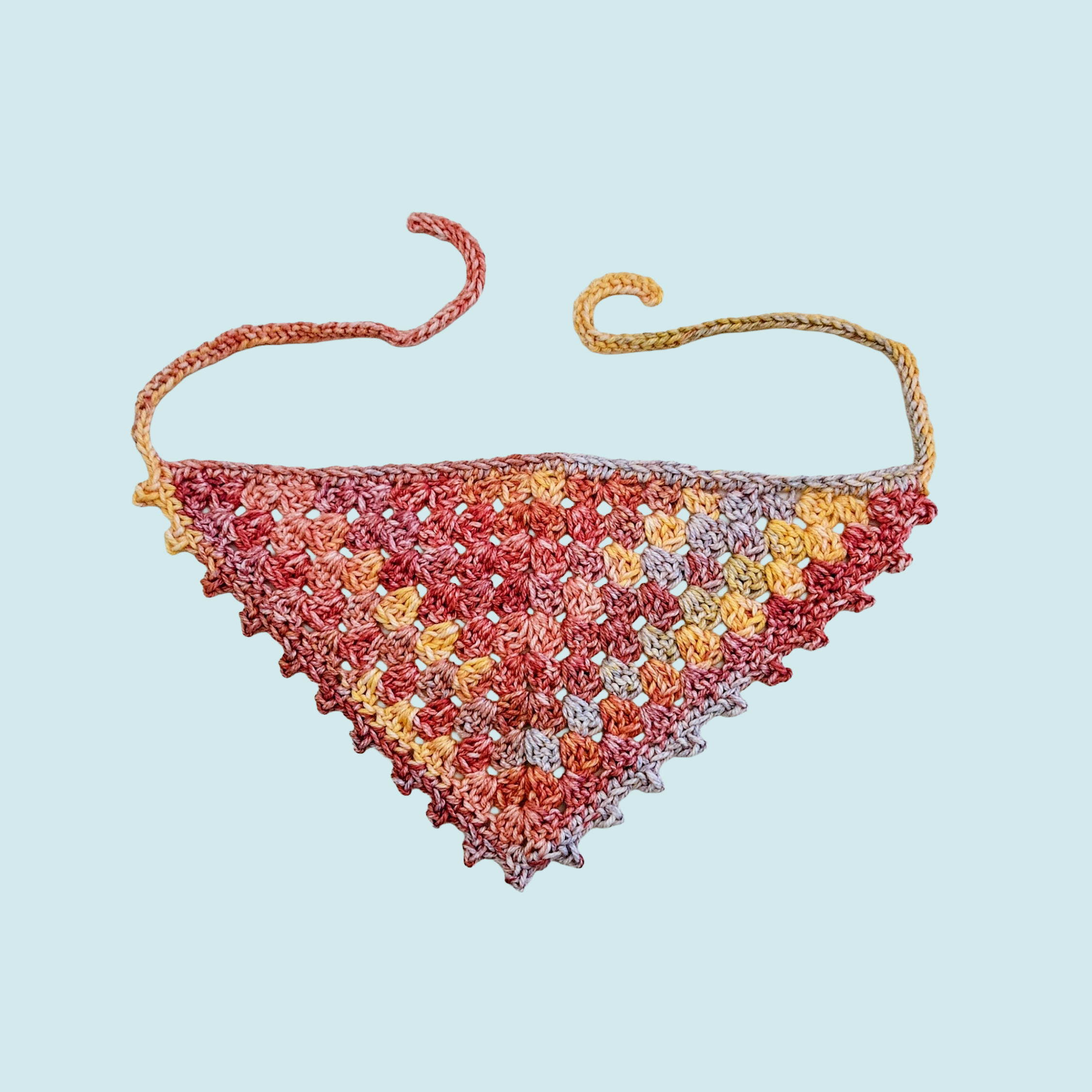 Harvest Picot Bandana - Granny Stitch (S)