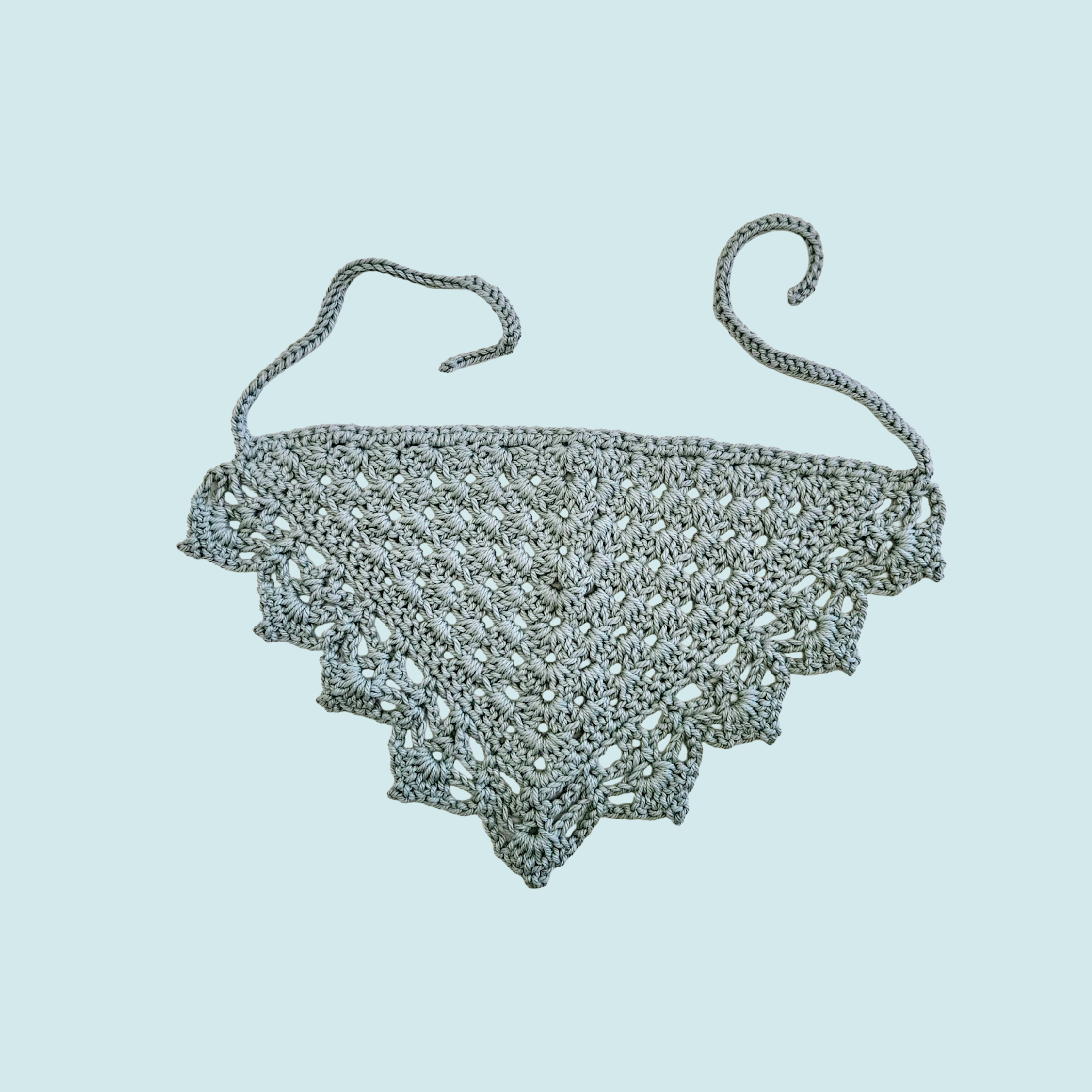 Serene Spa Shell Picot Bandana