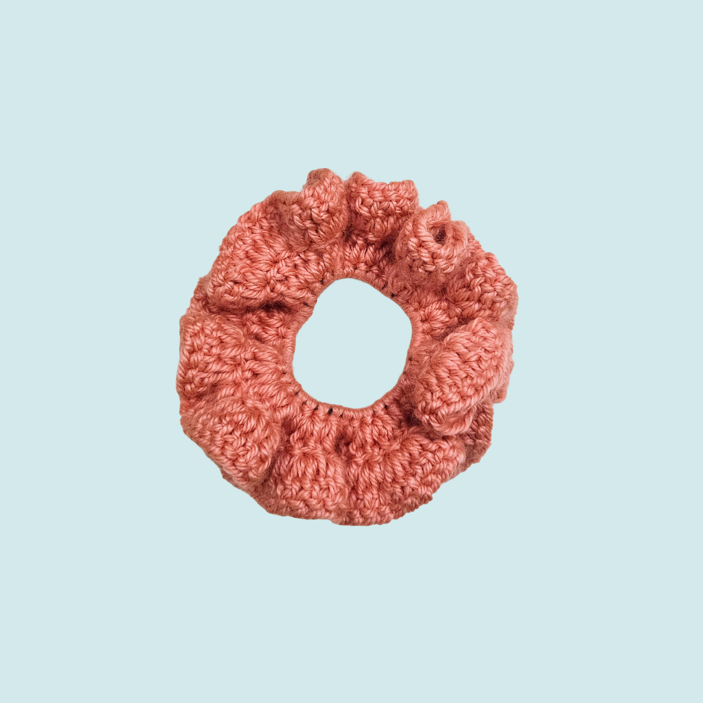 Strawberry Triple Ruffle Scrunchie