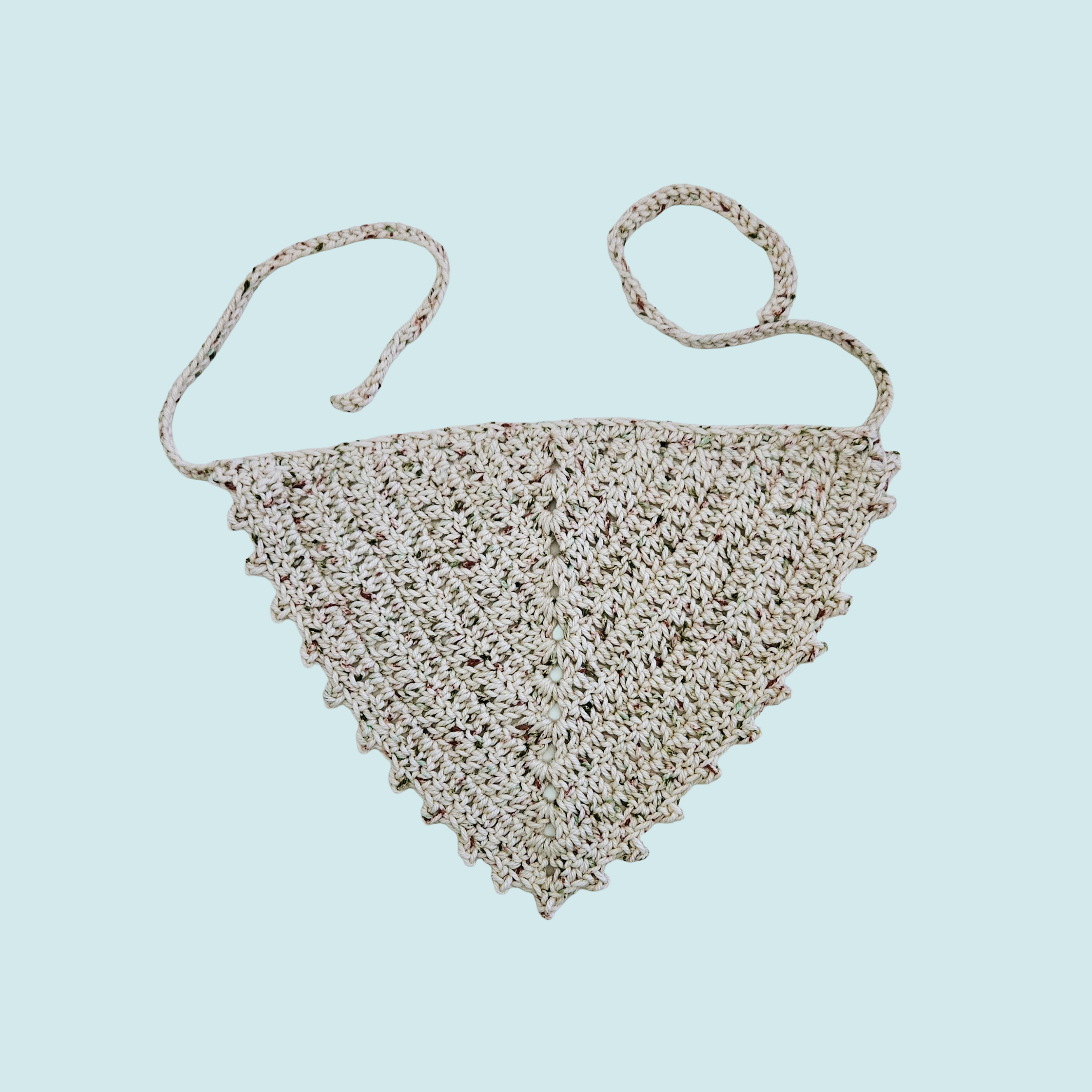 Woods Picot Bandana - Solid